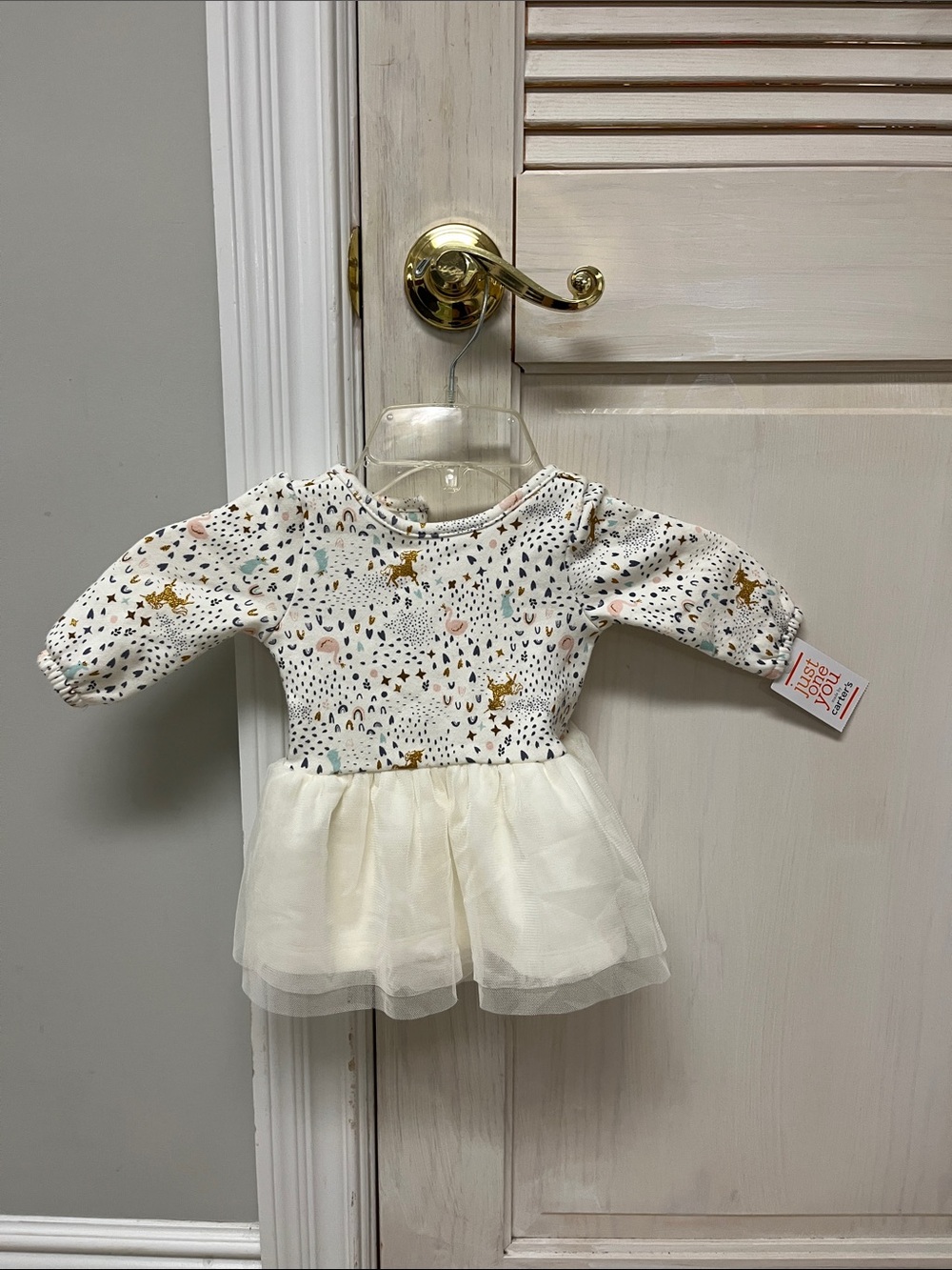 NWT 3 month unicorn baby dress